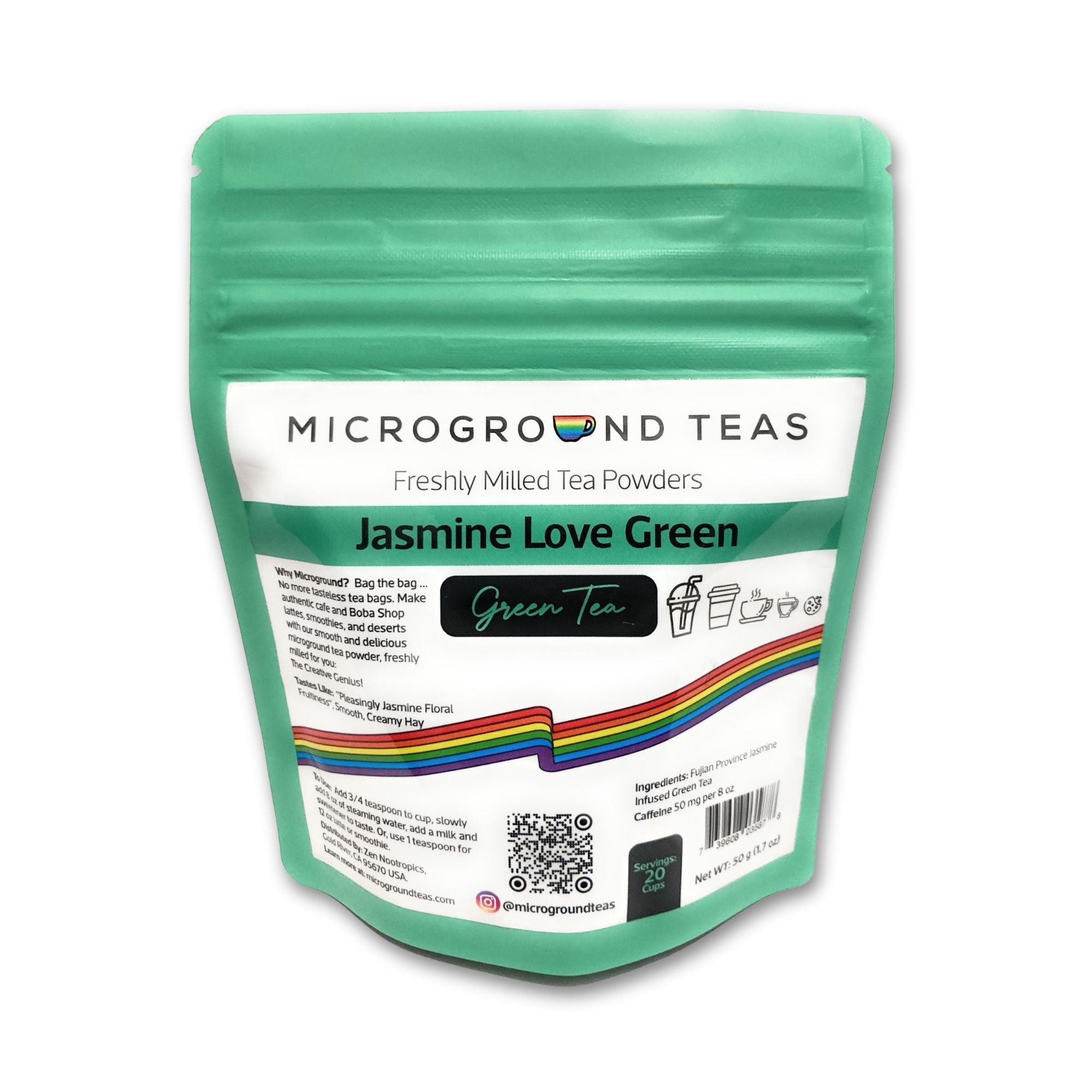 Jasmine Love Green Tea Powder 50 grams - Microground Teas