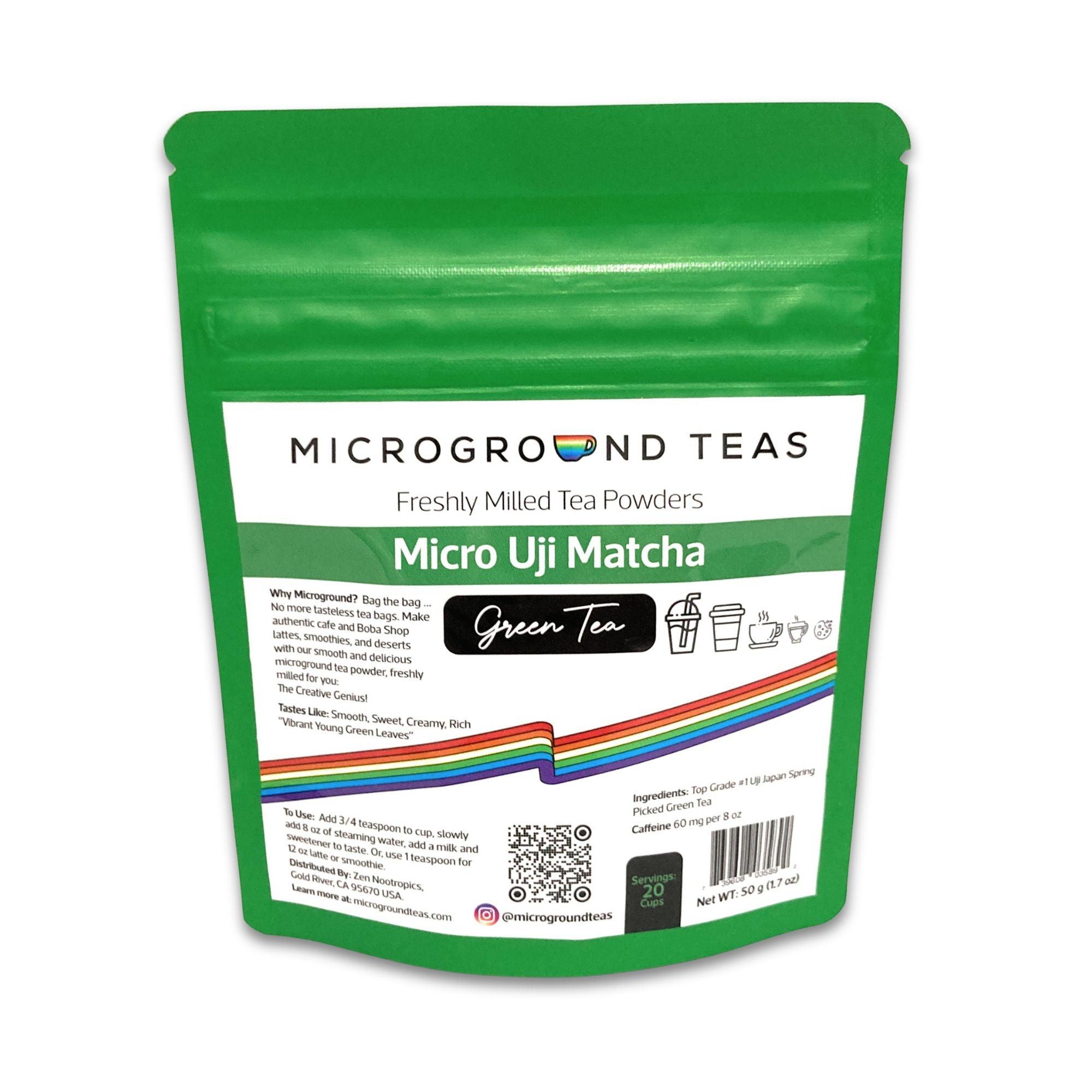 Micro Uji Matcha 50 grams - Microground Teas